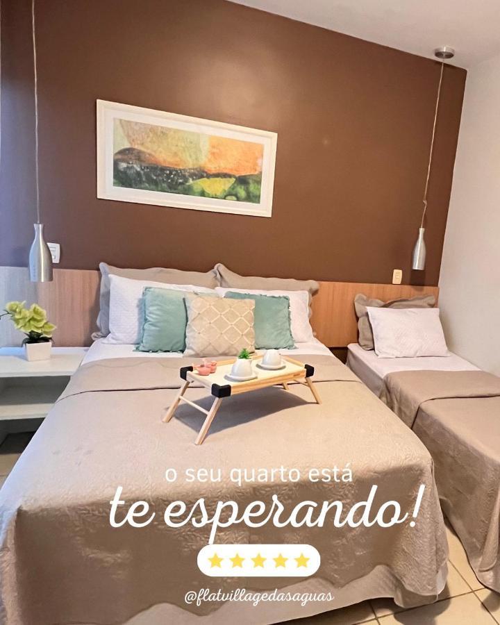 Flat No Aldeia Das Aguas Park Resort Барра-ду-Пираи Экстерьер фото